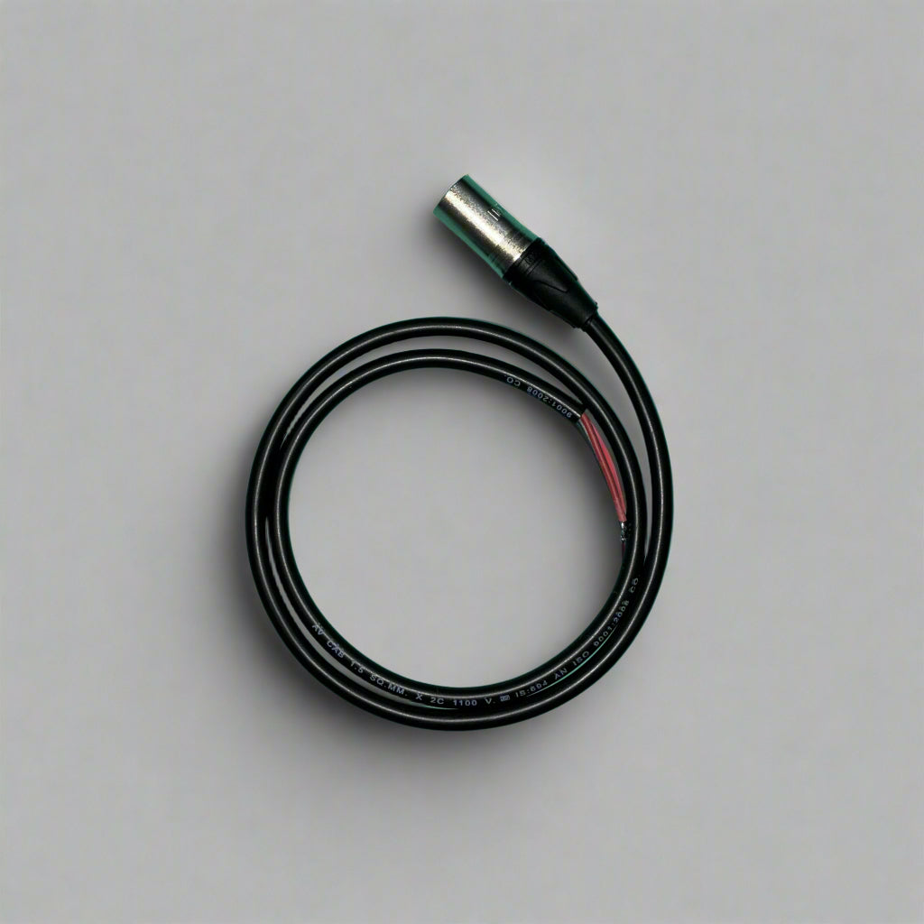 Charger Cable - XRL 3 Pin with wire (Male) (3 ft length)