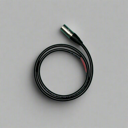 Charger Cable - XRL 3 Pin with wire (Male) (3 ft length)