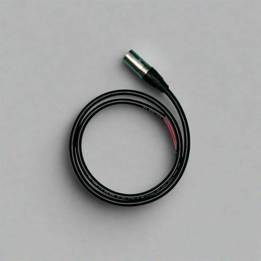 Charger Cable - XRL 3 Pin with wire (Male) (3 ft length)