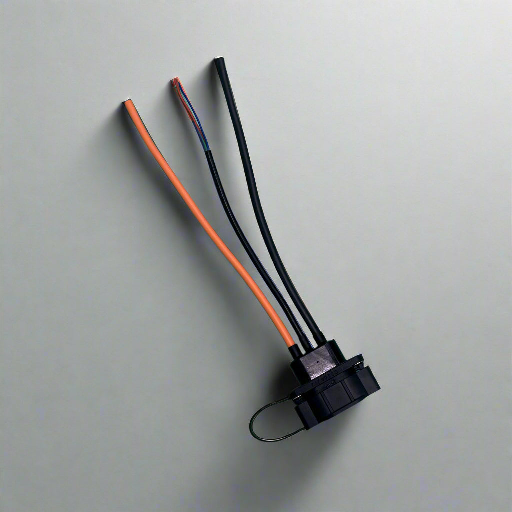 Charging Socket - Amphenol 2 + 4 with 6 Wires (Female) (CAN)