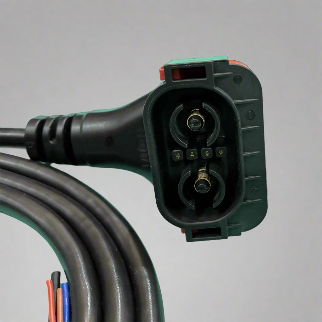 Charger Cable - Amphenol 2 + 4 with 6 wires (Male) (CAN) (4 ft length)